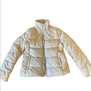 Cream Puffer Jacket